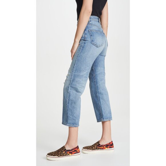 R13 “Camille” high rise jeans in “emory” blue, size 25. Fits like a slim size 24 - Picture 5 of 16